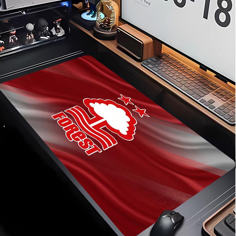 Nottingham Forest Football Pattern Mouse Pad Non?Slip Rubber Base Gaming Mousepad For Desk Office Home