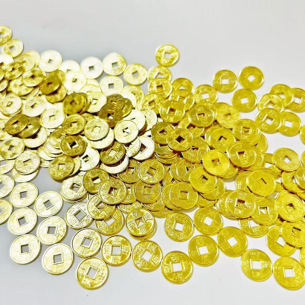 Alloy Copper Coin Money Tree DIY Accessories for Handmade Epoxy Jewelry