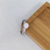 1 Carat D Color Moissanite Ring, Six-Prong Crown Design, 925 Sterling Silver, Light Luxury Jewelry