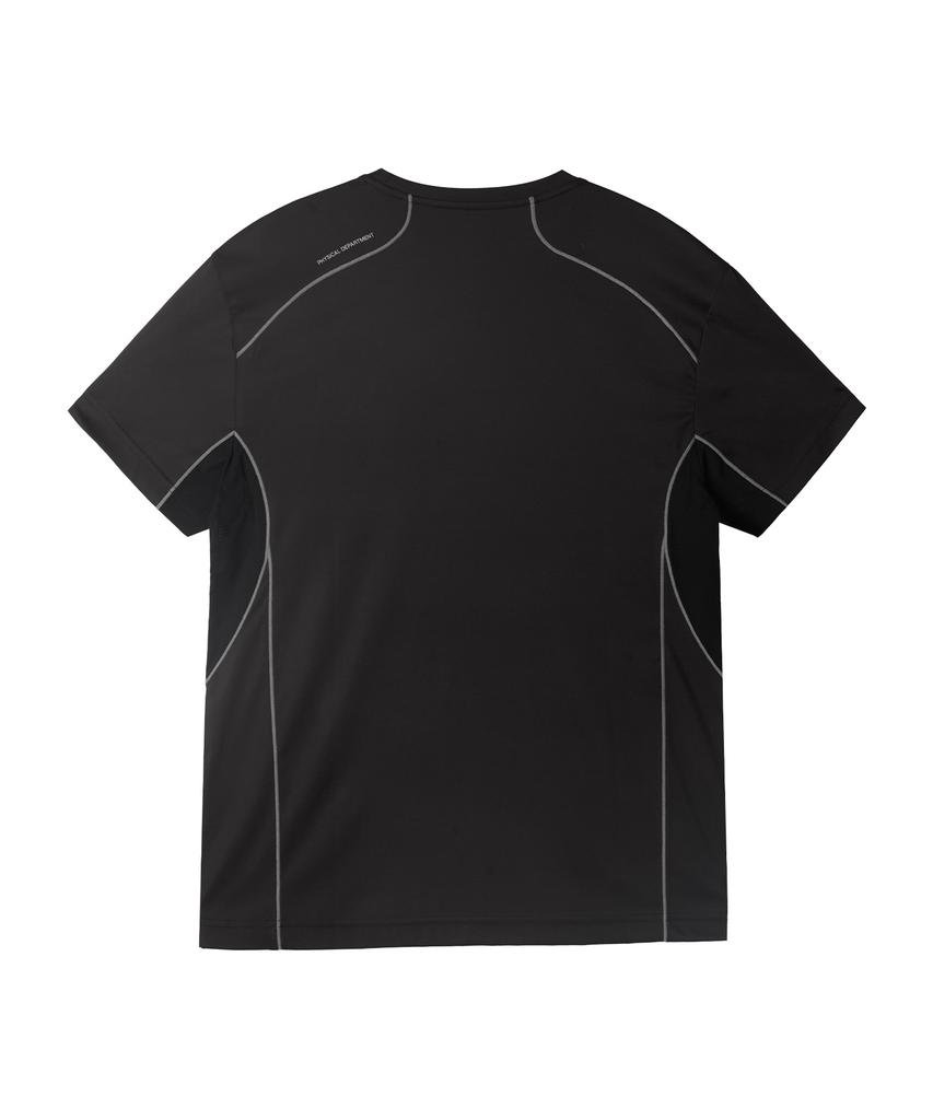 PHYPS MOTORCYCLE H-Tech Mesh Ventilation Half Jersey Sleeve Black