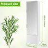 Herb Saver for Refrigerator Tall Shape Herb Keeper with Clear Window Cilantro Containers Fresh Herb Keeper Herb Saver Container
