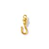 5 Pcs 304 Stainless Steel Tail Connection Hook Clasps 18k Gold Plated Fish Dragon Head For Diy Necklace Bracelet Charm Jewelry