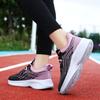 Korean Version of Trend Versatile Commuter Casual Shoes Sports Flying Woven Women's Shoes Low-top Design Soft Sole Air Cushion Women's Trend