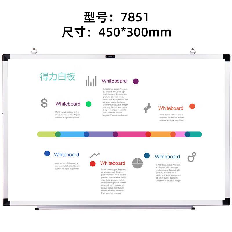 Deli Magnetic Hanging Whiteboard