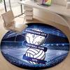 Personalized birmingham city f.c. Round Chair Office Rug - Perfect for Mat, Office Chair & More - Ideal Gift for Birthdays and Holidays