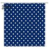 Standard Size Shower Fabric Bathroom Dot with Curtain Curtains Polka Hooks Waterproof Curtain Retro Bath Modern Decoration Accessories for