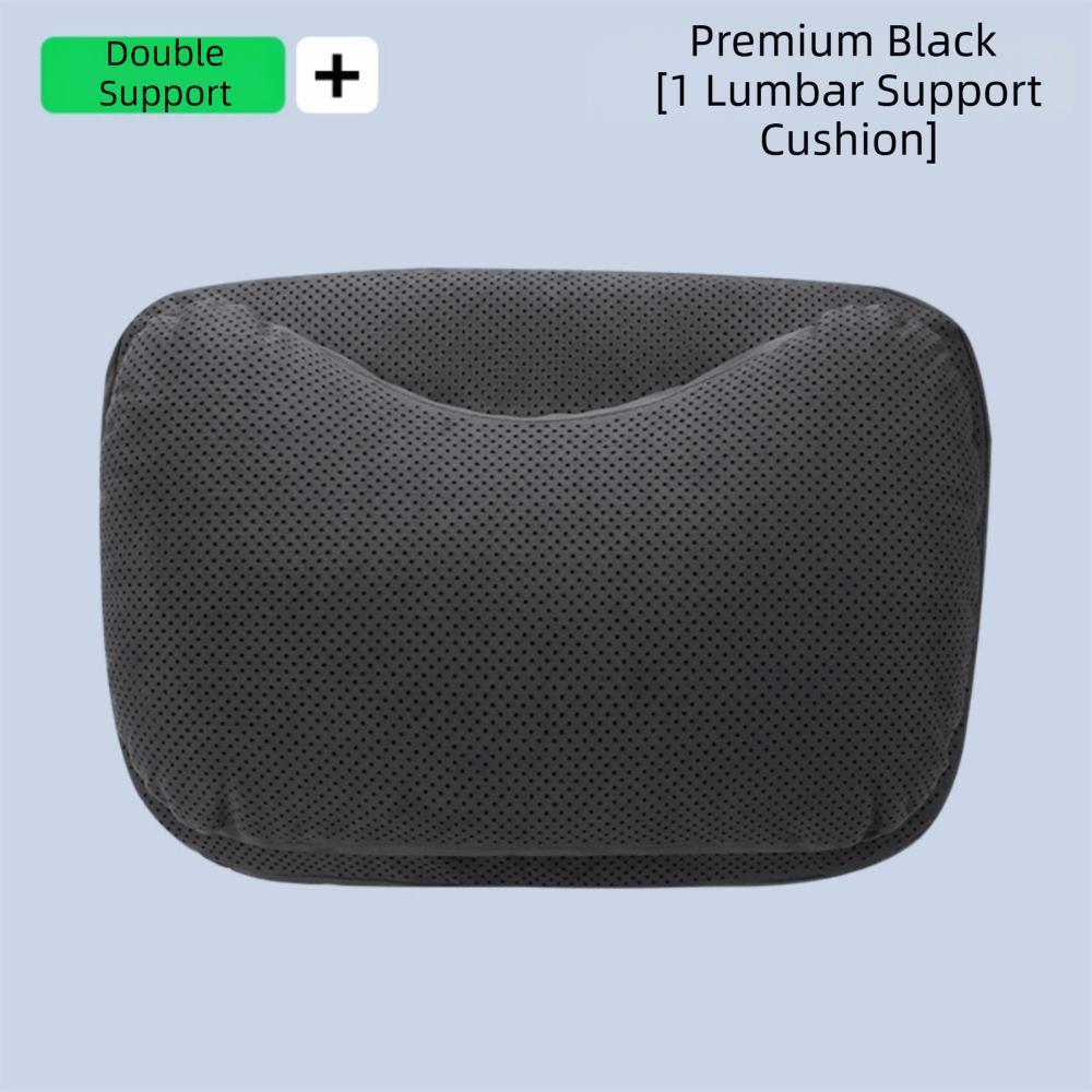 Suede Memory Cotton Seat Waist Cushion Ergonomic Support Lumbar Support Cushion  Car