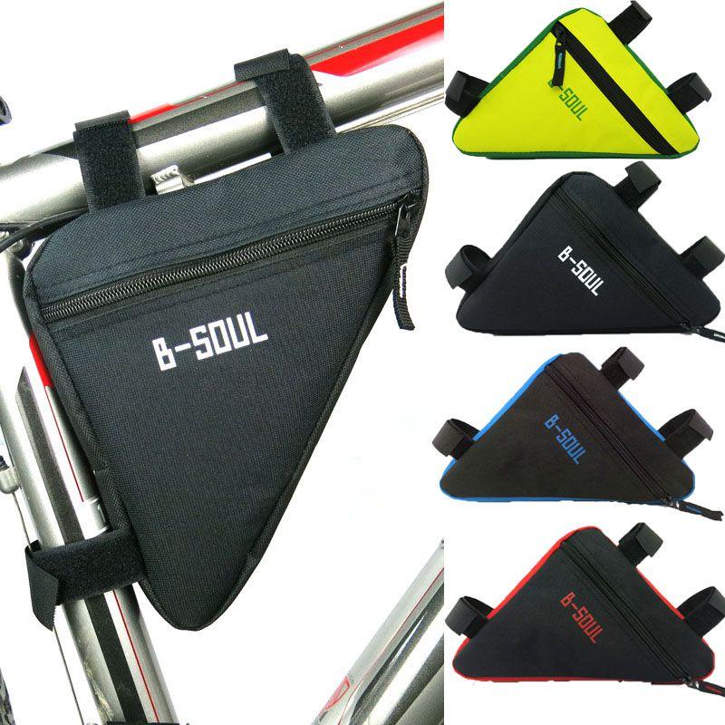 Rahmen Fahrradtasche Oberrohr Langlebiges Oxford-Material Dreieckige Fahrradtasche**