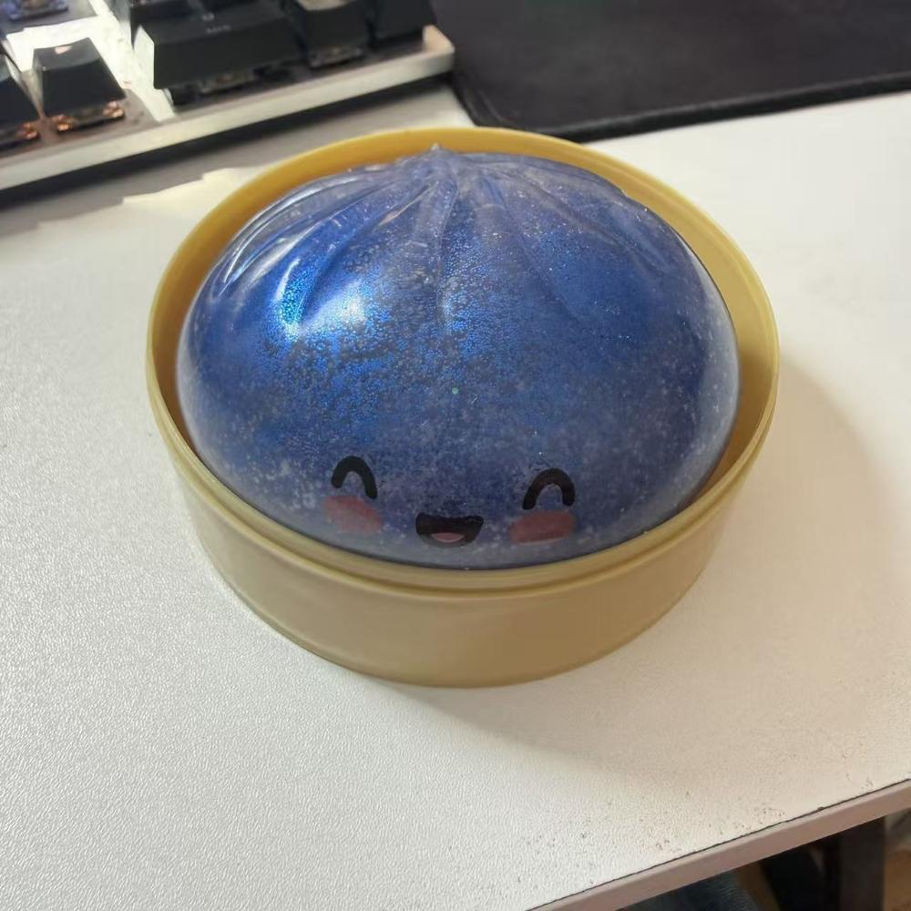 2026 New Giant Glitter Dumpling Squishy Box for Stress Relief More Surprises Anti-Stress Ball, Squeeze Sensory Toy Stress Relief