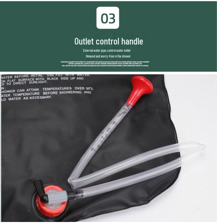 Folding Outdoor Camping Shower Bag – Portable Water Storage for Travel & Picnics