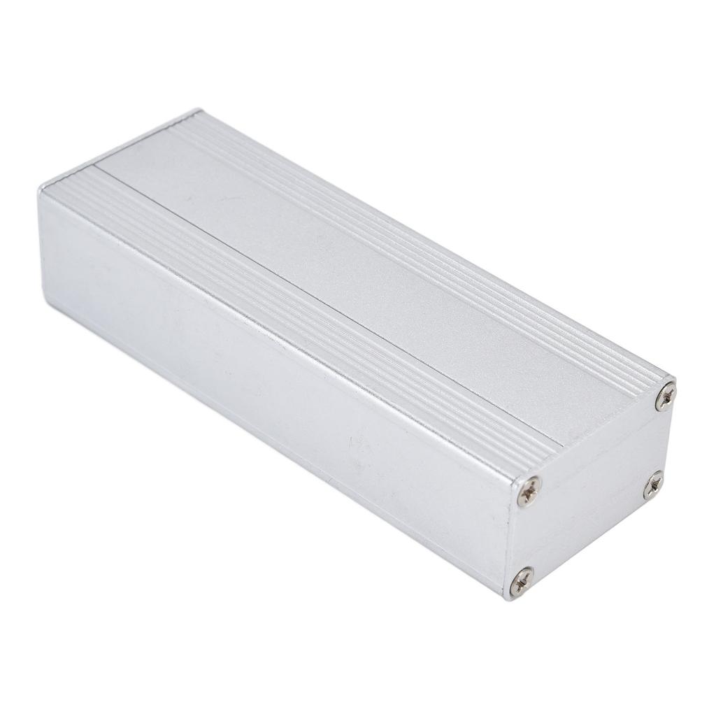 Aluminum Alloy Enclosure Power Amplifier Junction Box Electronic DIY Protective Cooling Case