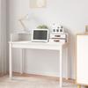 VidaXL Bureau Blanc 110x50x93 cm Bois massif de pin 823530