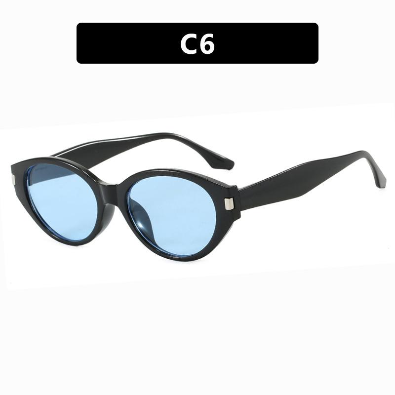 Korean version of Coco glasses cat eye sunglasses new sunglasses anti-ultraviolet Xiaohongshu sunglasses