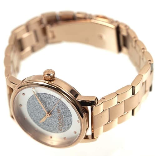 Coach Women's Rose Gold and Silver Stainless Steel Watch with GRAND Bracelet (14000090)