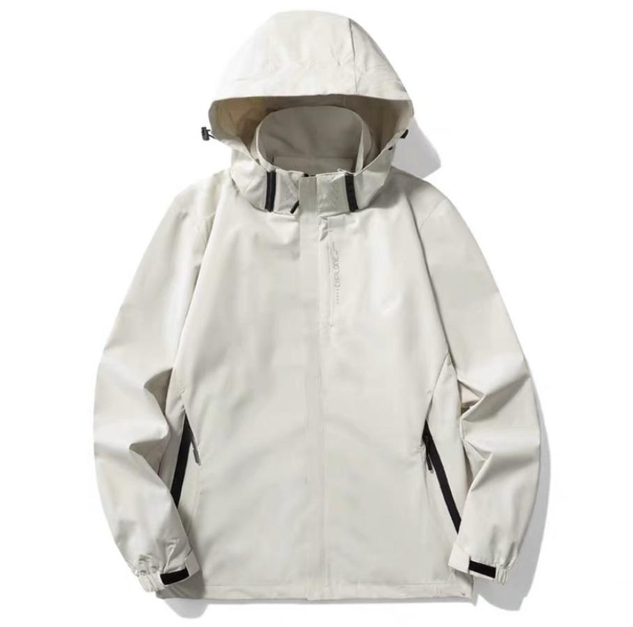 Windproof Waterproof Jacket Women's Plus Size Mountaineering Clothes Thin Outdoor Windcheaters Men's Assault Suit Casual Soft Shell Work Coat