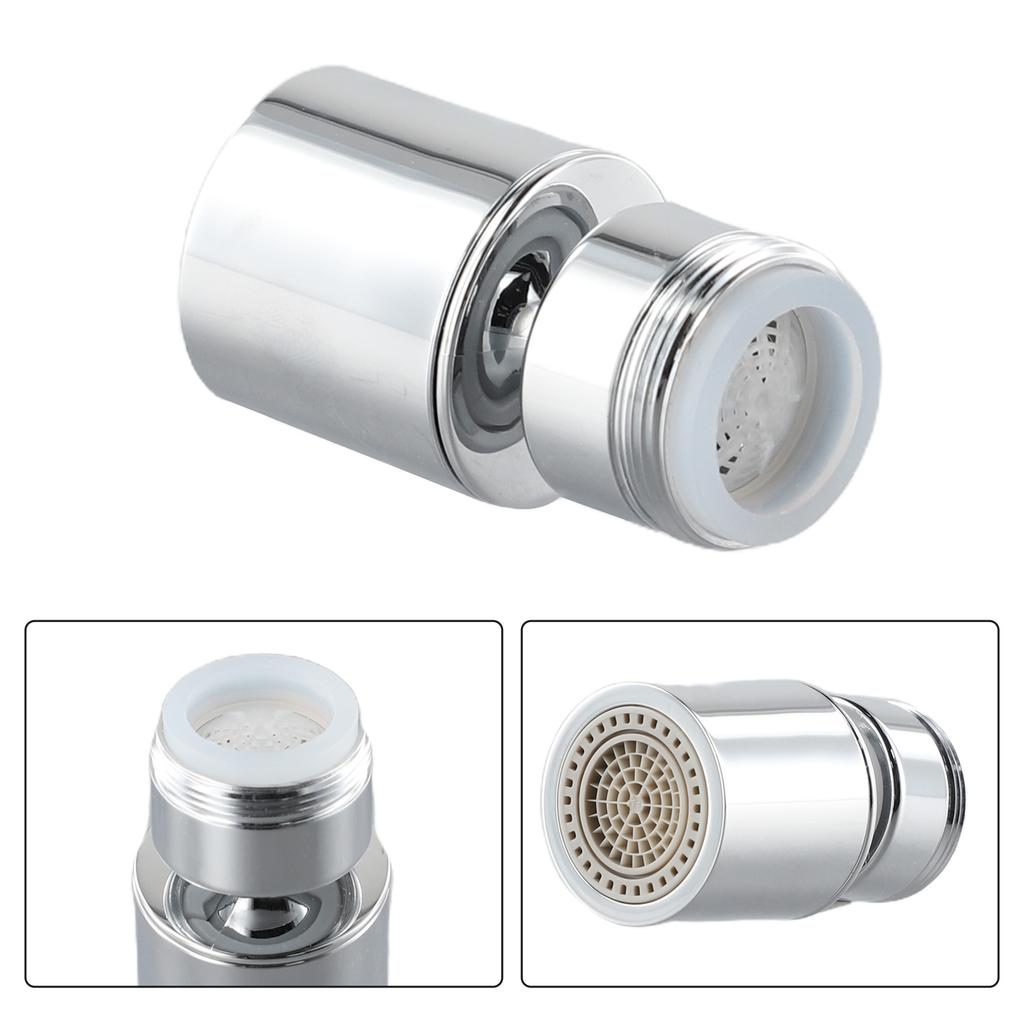 1PC Kitchen Water Faucet Aerator 360° Degree Swivel Tap Bathroom Water Tap Filter Nozzle Diffuser Adapter Filter Bathroom Access