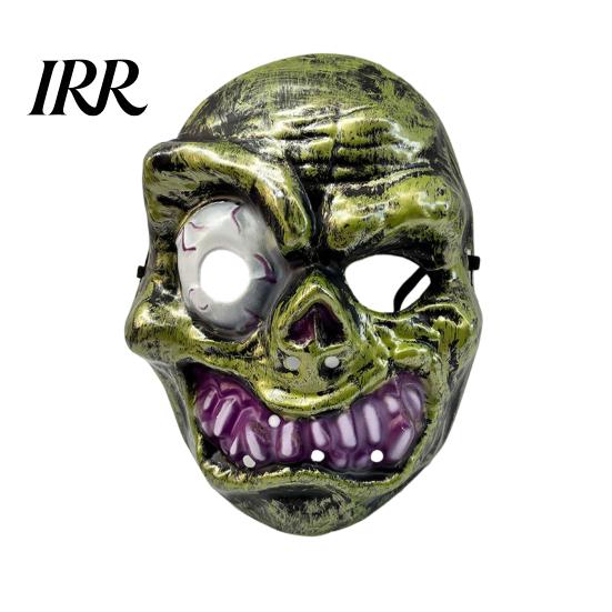 Durable Halloween Face Masque Horror for Adults, Creepy Cosplay Party Accessory, Realistic Scary Ghost Head Full