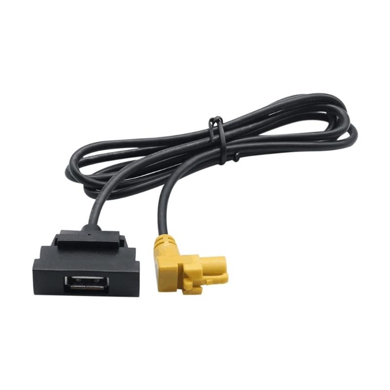 

Automotive USB Interfaces Cable Harness Wiring Adapter Lead for RCD510 RNS315 Media Players 35.5mm Panel, 100cm Length 1