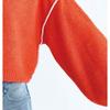 Roxy Blanket Stitch Sweater RSR244024 ORG Women's Color-Coordinated