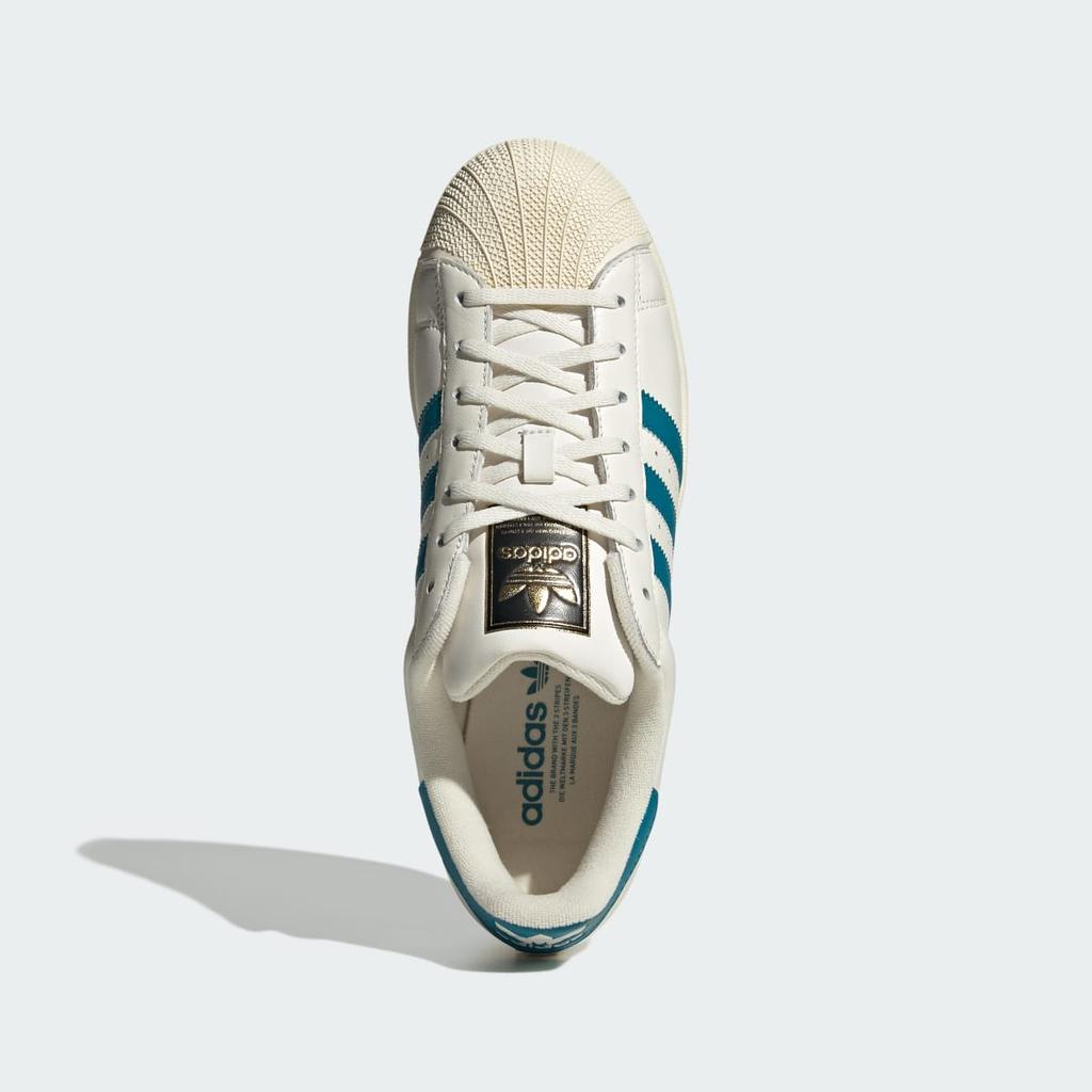adidas SUPERSTAR II FOR BEAUTY YOUTH KJ5992 Unisex Originals Sneakers Cloud White / Active Teal / Cream White