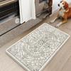 Anti Fatigue Kitchen Mat Non-Slip Boho Carpet Vintage Rugs Comfort Floor Mats for Sink Laundry Standing