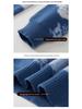 Men's High-End Pure Wool Patchwork Sweater - Winter Round Neck Cashmere Knit, New Style Base Layer