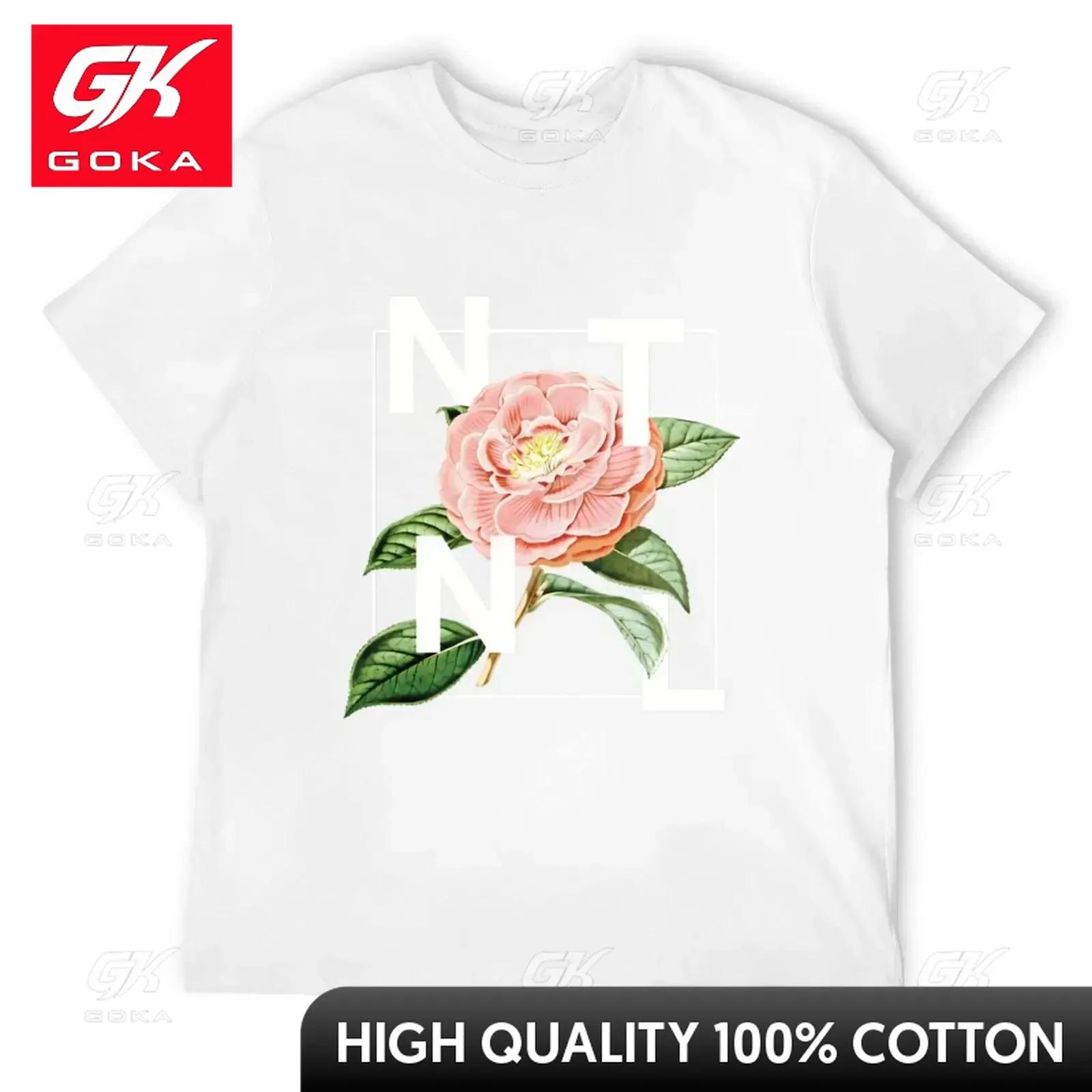 

TN Flower TShirt summer clothes plain Unisexs t shirts Cute Funny Vintage Graphic T Shirts S