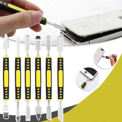 Ensemble de pied-de-biche en métal, outil de levier pour lame de filtre de téléphone portable, ensemble d'outils manuels universels pour la réparation de téléphones portables, kit d'outils de réparation de téléphones portables