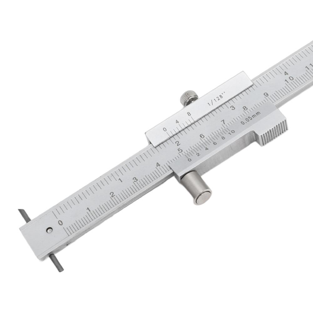 0.05 mm Accuracy Parallel Crossed Caliper Vernier Scribing Caliper Metalworking, Woodworking
