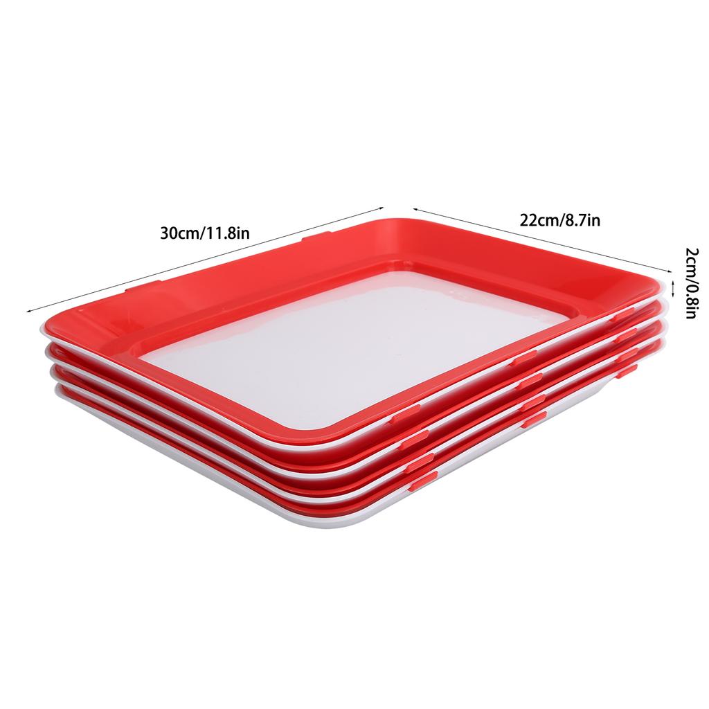 Food Preservation Tray Vacuum Sealing Food Storage Container for Refrigerator Freezer Kitchen Tool Vacuum Preservation Tray