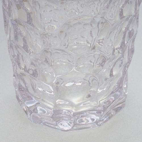 FOYER Unbreakable Vase, Polycarbonate, Stylish, 30 cm Tall, 15.5 cm Wide, Large, Product Number 2300071