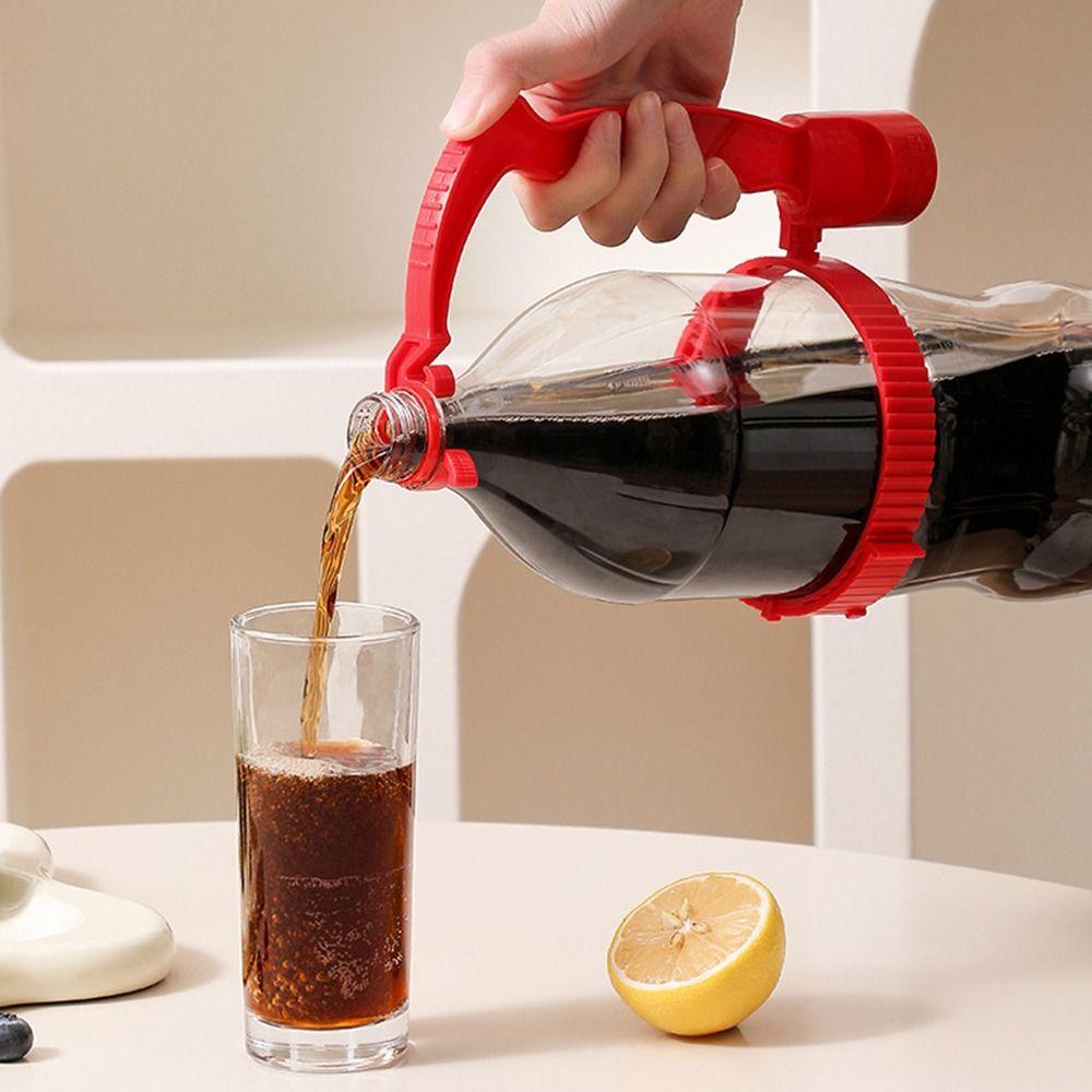 New Adjustable Beverage Handle Storage Rack Oil Pot with Lemon Cover Pour Beverage Handles Multi-purpose Drink Bottle Grip Bar