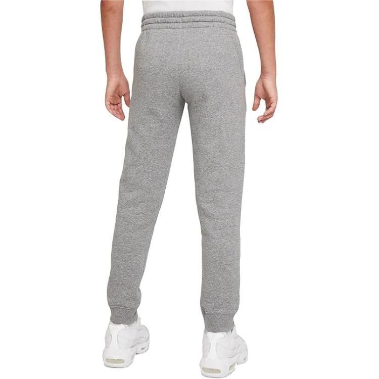 Nike Knitted Sweatpants Comfortable Fleece Lined Thermal Gray Teenagers CJ0170-091