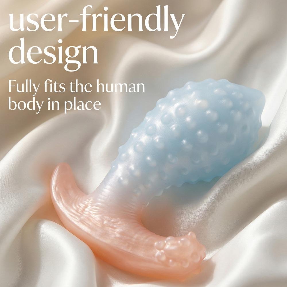 Silicone Alien Butt Plug Wearable Anal Toy SM Stimulator for Women Men