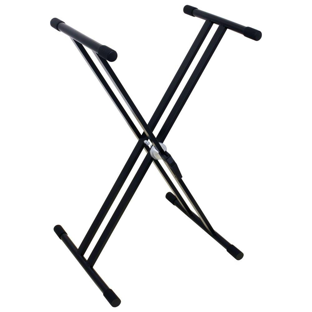 ARIA X-shaped keyboard stand with double legs (KBS-200)