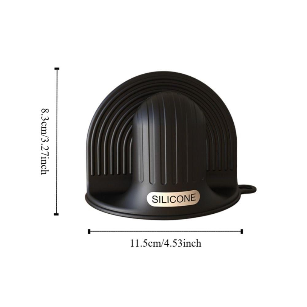 2pcs Non Slip Pinch Mitts Heat Resistant Baking Glove Multifunctional Silicone Oven Mitts Bowl
