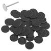 50pcs Electric Callus Remover Sandpaper Discs Pedicure Tool Replacement Accessory with Shaft