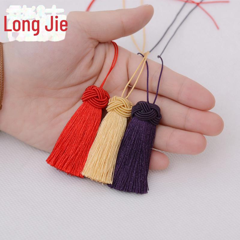 Dragon Ice Handwoven Silk Multicolor Tassel Bookmarkhat Tassel