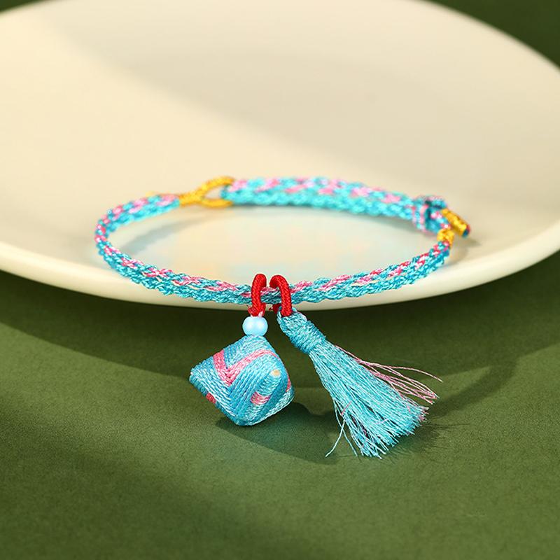 Богемный Ручной Работы Многослойный Цветной Браслет-Бабочка Регулируемые Ручные Плетеные Шнуровые Браслеты A15