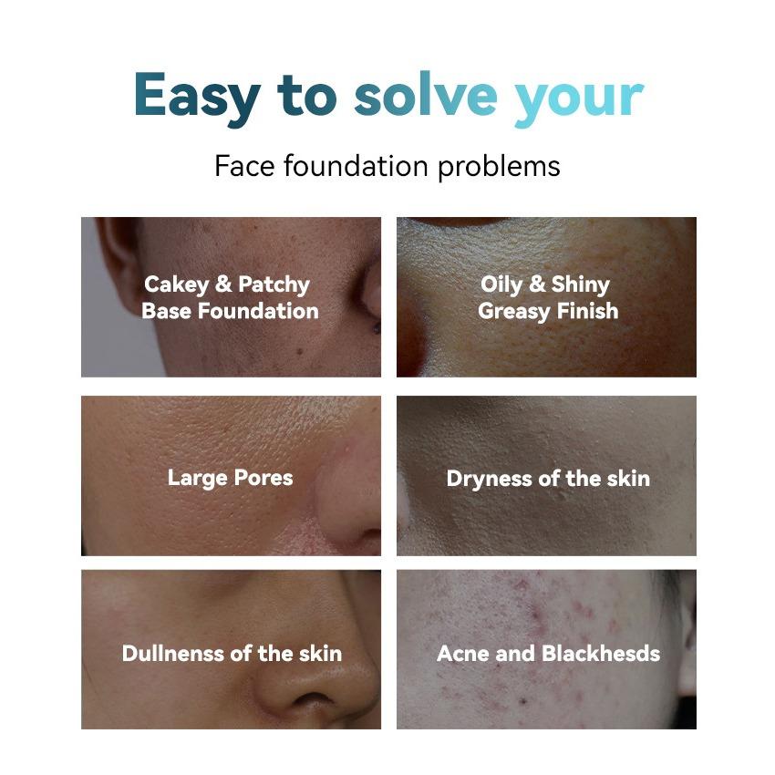 Primer de machiaj hidratant, gel de bază hidratant ușor, gel pre-machiaj iluminator pentru ten