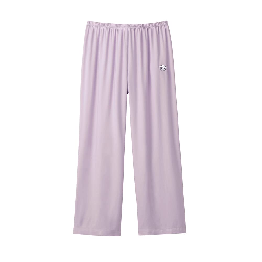 

Gunze Room Soft and Pale M Pants, Roomwear, Pajamas, Comfortable, Tuche, TC6661, Women s, Lilac,