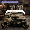 Biancheria da Letto a Tema Cristiano Ronaldo Set 3 Pezzi Copripiumino Biancheria da Letto Decorativa per Stanza Adolescenti Decorazione Casa