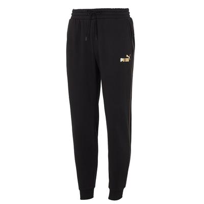 Pantalones de Punto Retro Deportivos con Raya Lateral para Entrenamiento Fitness Cómodos Moda para Hombre Parte Inferior Negro 685331-01