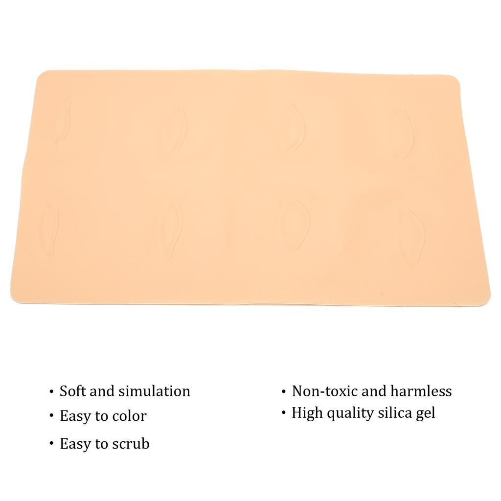 Silicone Microblading Practice Skin Makeup Eyebrow Eyeliner Practice Skin for Beginner