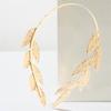 Laurel Hair Hoop Gothic Golden Leaf Greek Hair Styling for Live Show Headband Gothic Carnivals Witch Costume