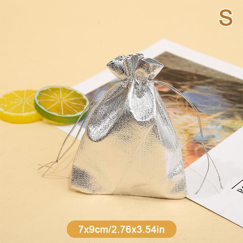 10 шт./лот 7X9 см 9X12 см 10X15 см 13X18 см Регулируемые по цвету упаковочные мешочки для ювелирных изделий для вечеринки, конфет, со шнурком, свадебные подарочные мешочки 7x9cm