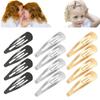 Hair Pins Gold Silver Black for Girls Women Hair Grip Snap Hair Clips BB Clips Hair Styling Tools