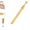 Piercing Ball Grabber Tool, 4 Claw Jeweler's Pick Up Tool Piercing Ball Gripper  Pearl Grabber Pick Up Tool