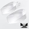 Mezze Solette Morbide in Silicone Invisibili per Aumentare l'Altezza, Rialzi per Talloni Unisex