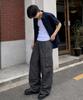 MOZMOZ Multi-Pocket Parachute Pants 3 Colors